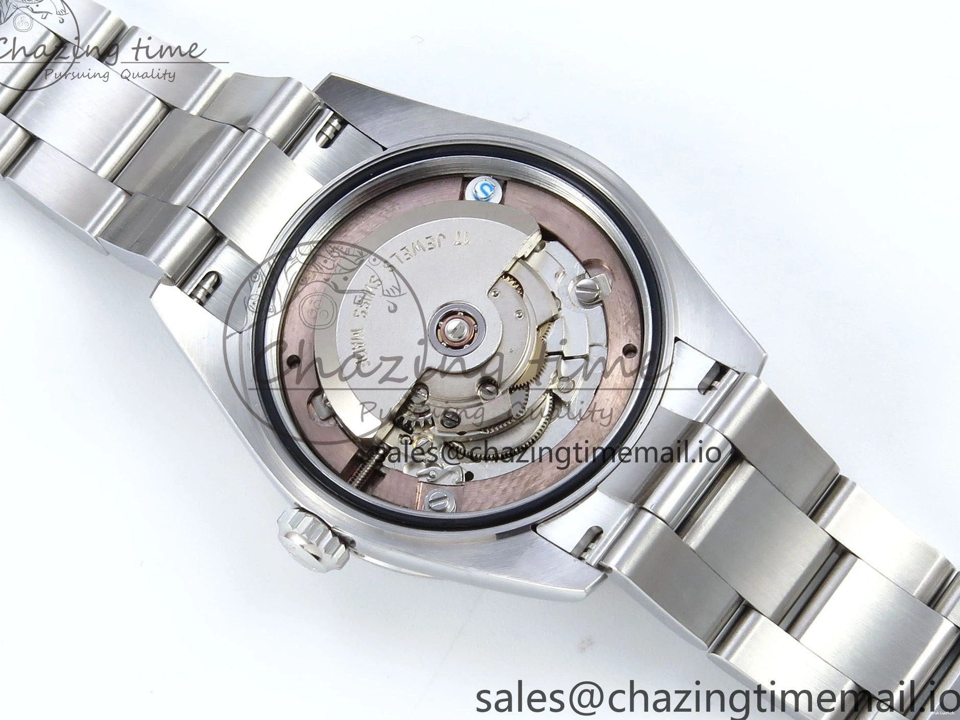 Steel Best 1:1 Diamonds Roman on Dial Bracelet ETA DateJust 904L 2688 Edition ARF Oyster 278274 SS 31 Gray 0308